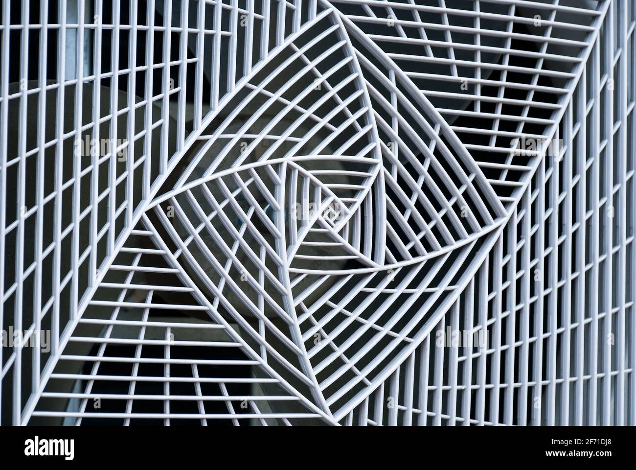 Air conditioner fan, Air conditioner fan cover Stock Photo Alamy