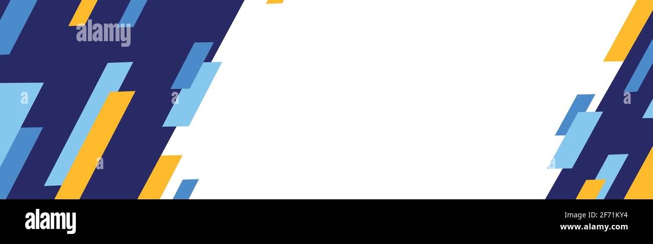 Abstract white background with colored rectangles - Vector illustration ...
