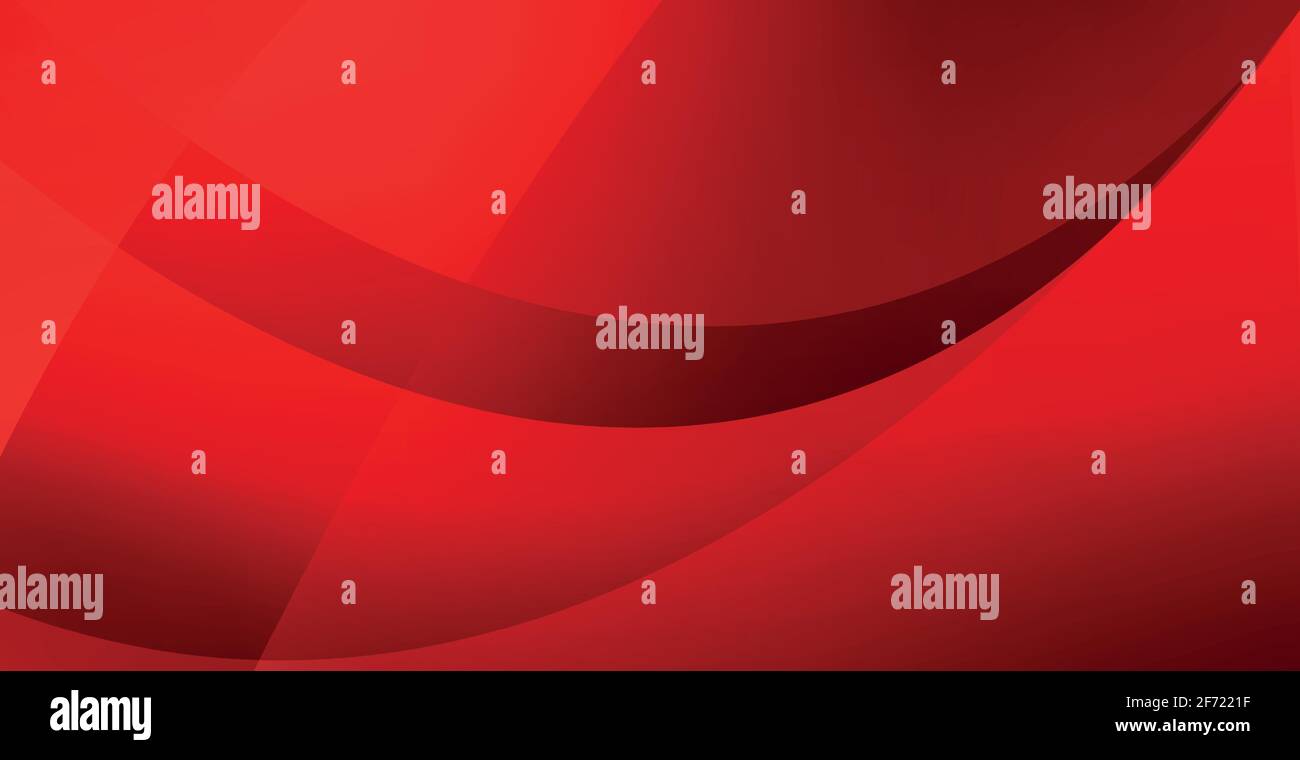 Abstract dark red background, wavy lines - Vector illustration Stock Vector