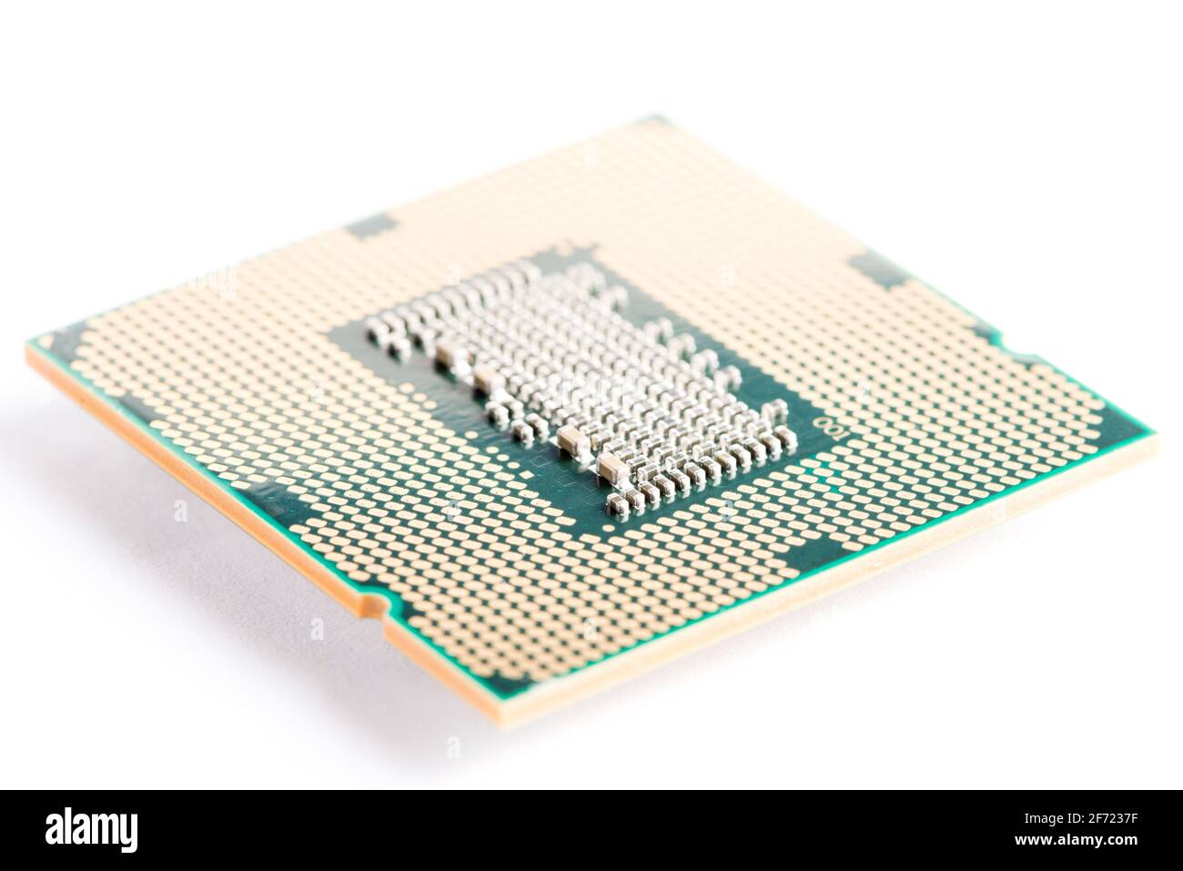 CPU (Central Processing Unit) on white background Stock Photo - Alamy