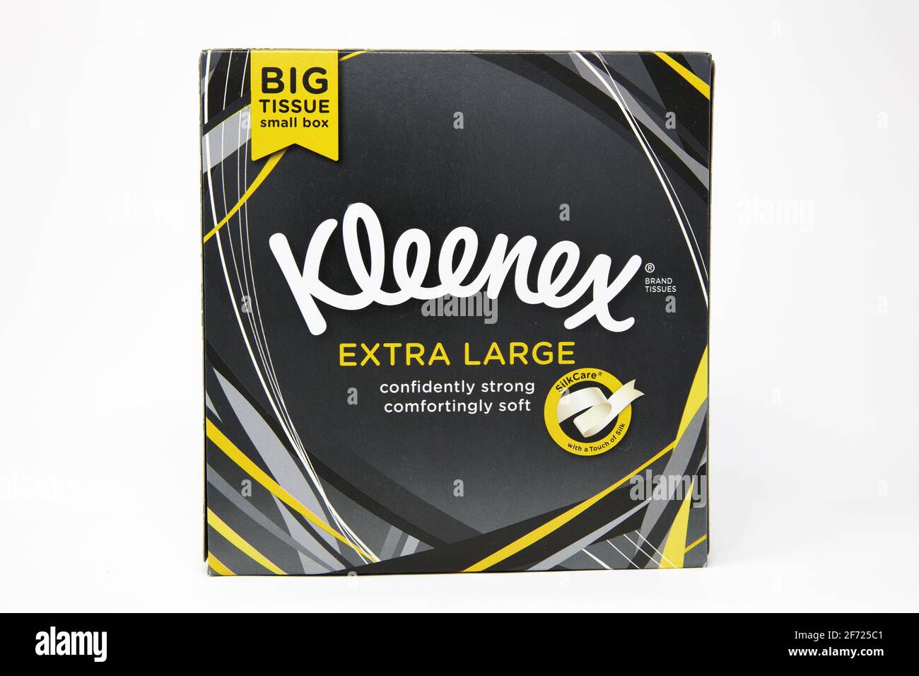 Kleenex Extra Large Tissues Stock Photo Alamy