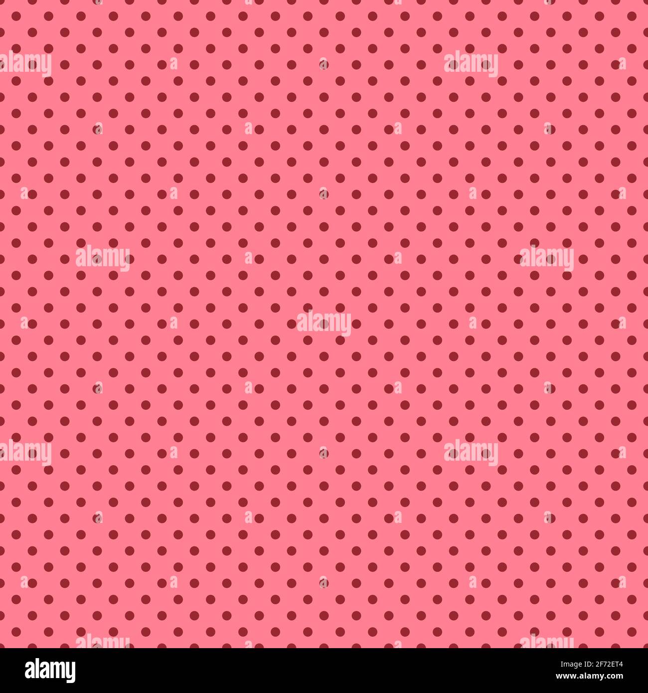 Original polka dots in vanilla pink tones Stock Vector