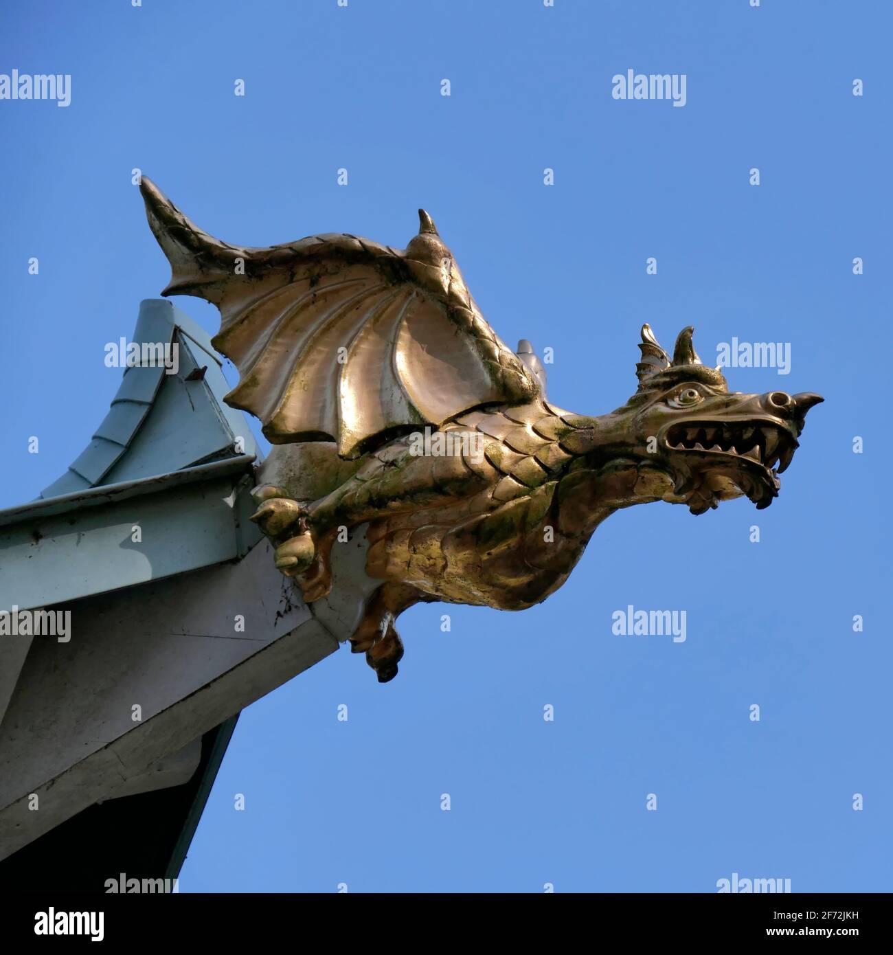 The Chinese Bridge, Dumfries House estate , Cumnock,Scotland Stock