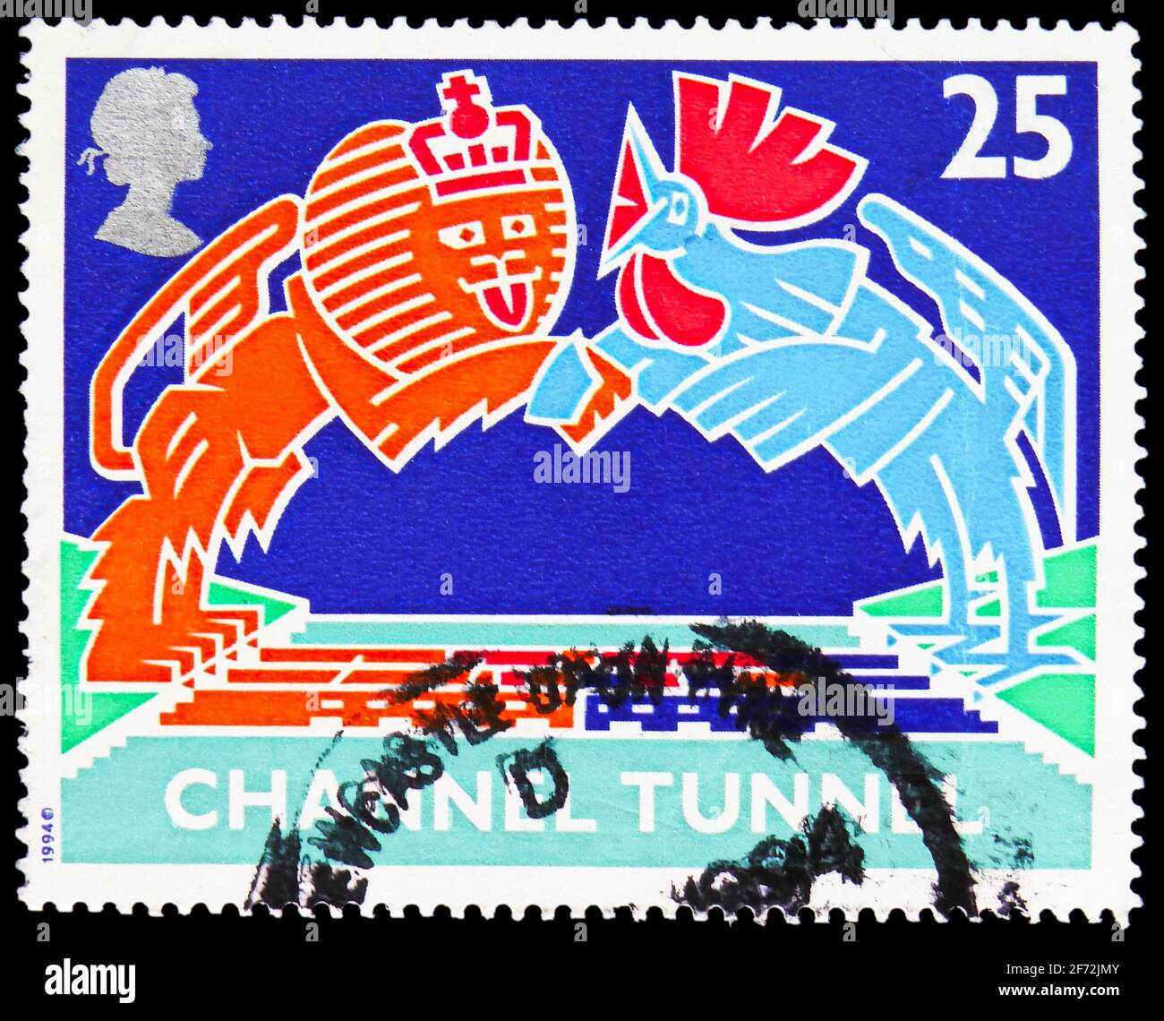 MOSCOW, RUSSIA DECEMBER 22, 2020 Postage stamp printed in United