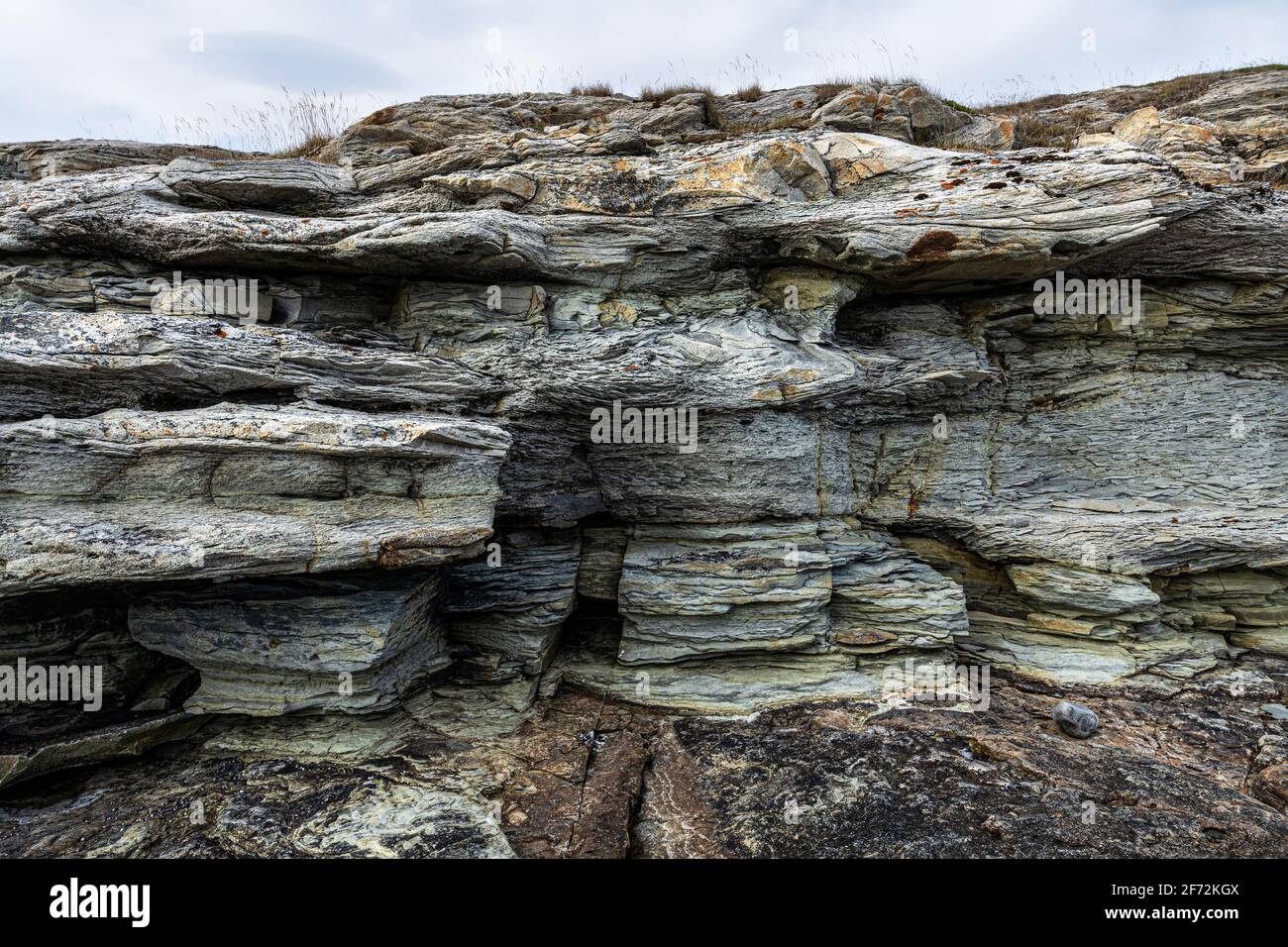 Slate rock formation hi-res stock photography and images - Alamy