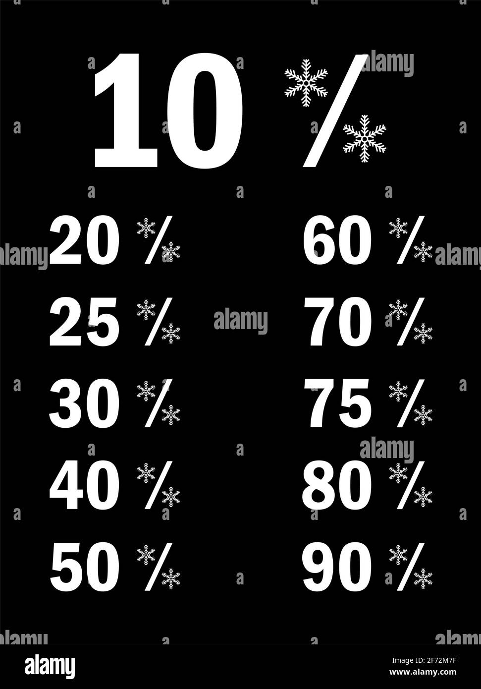 Winter sale vector banner Black and White Stock Photos & Images - Alamy