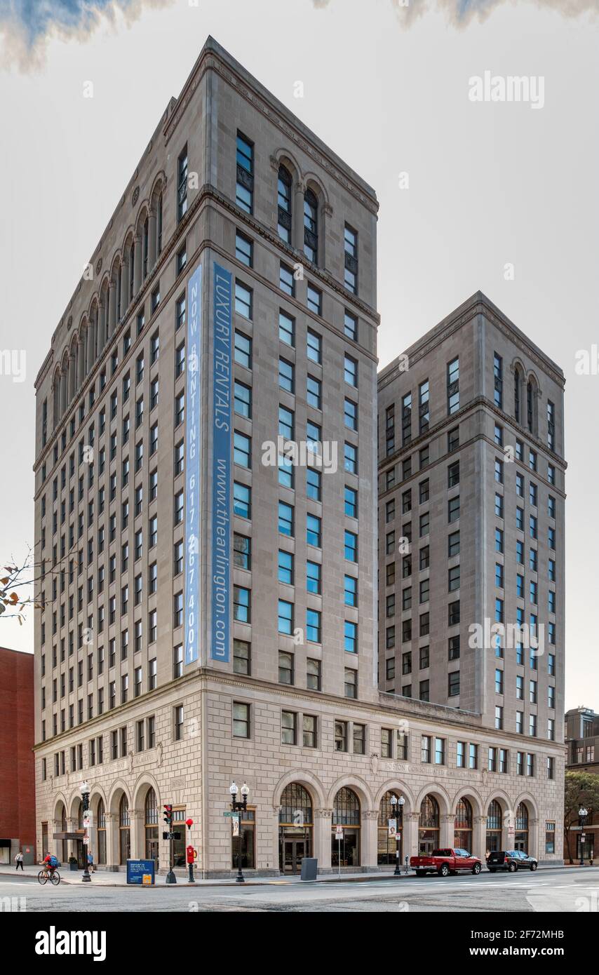 The Arlington, 100 Arlington Street, former headquarters of Boston