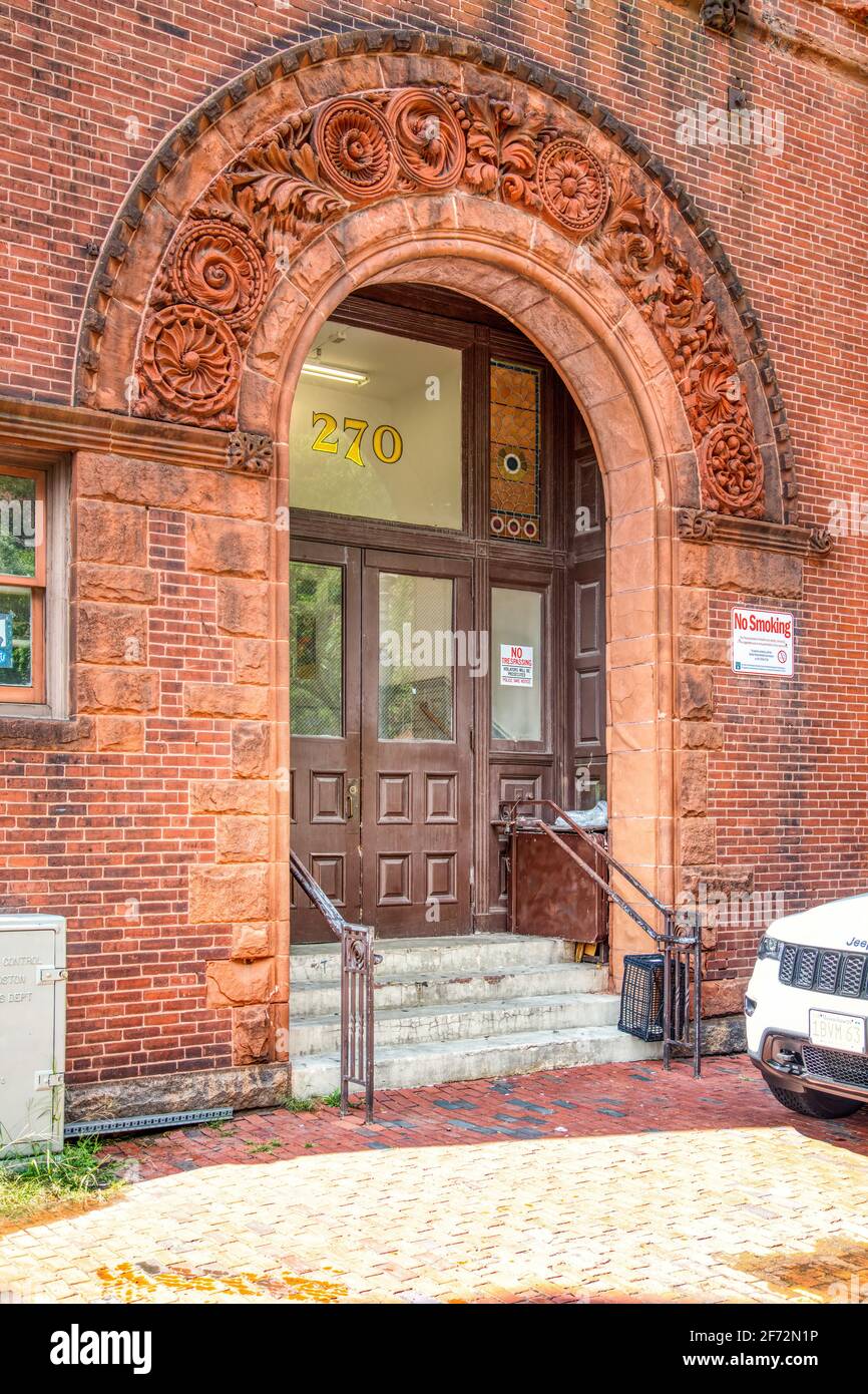 270 Dartmouth Street / 150 Newbury Street was built in 1881 as the Boston Art Club, and is now