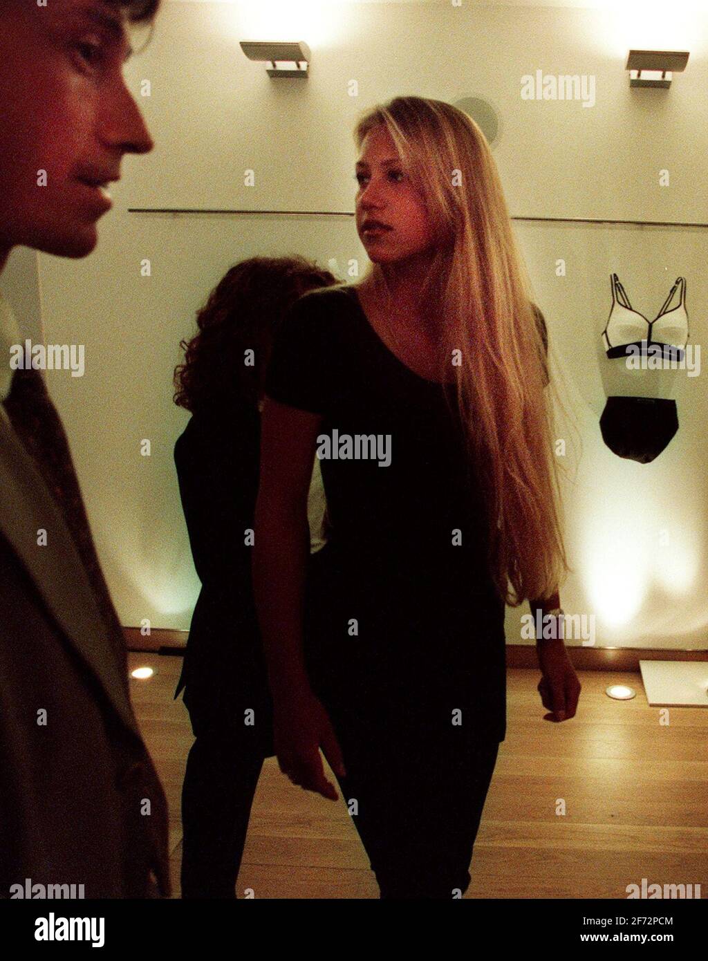 ANNA KOURNIKOVA TENNIS PLAYER FROM RUSSIA JUNE 1999POSES FOR PHOTOGRAPHS AT A PRESS CALL FOR BERLEI BRAS. Stock Photo