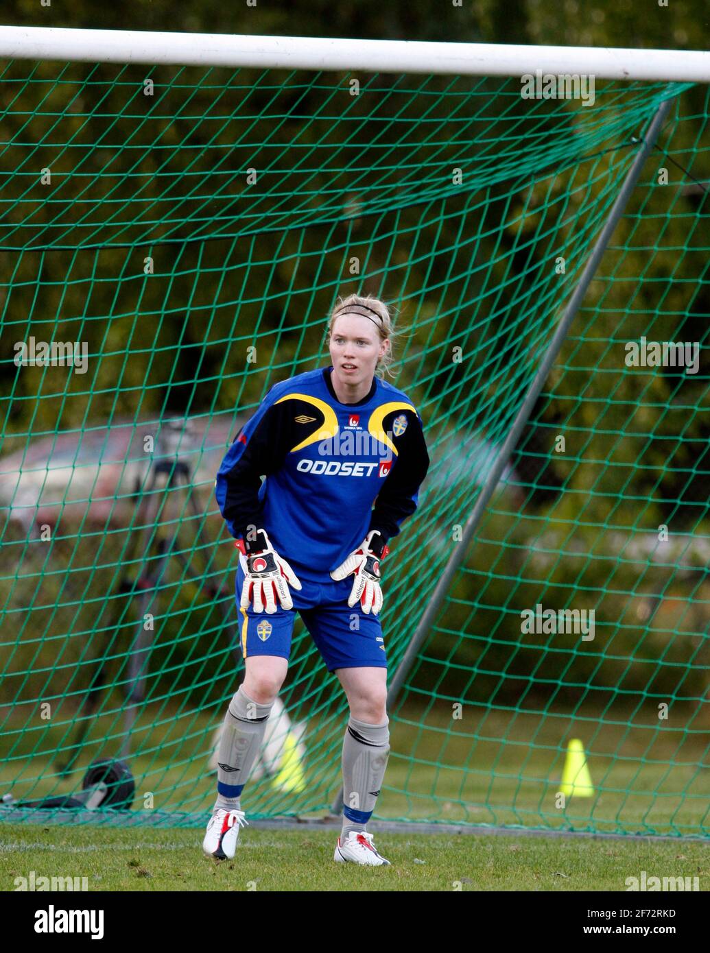 Hedvig Lindahl during the Swedish women's national team's World Cup