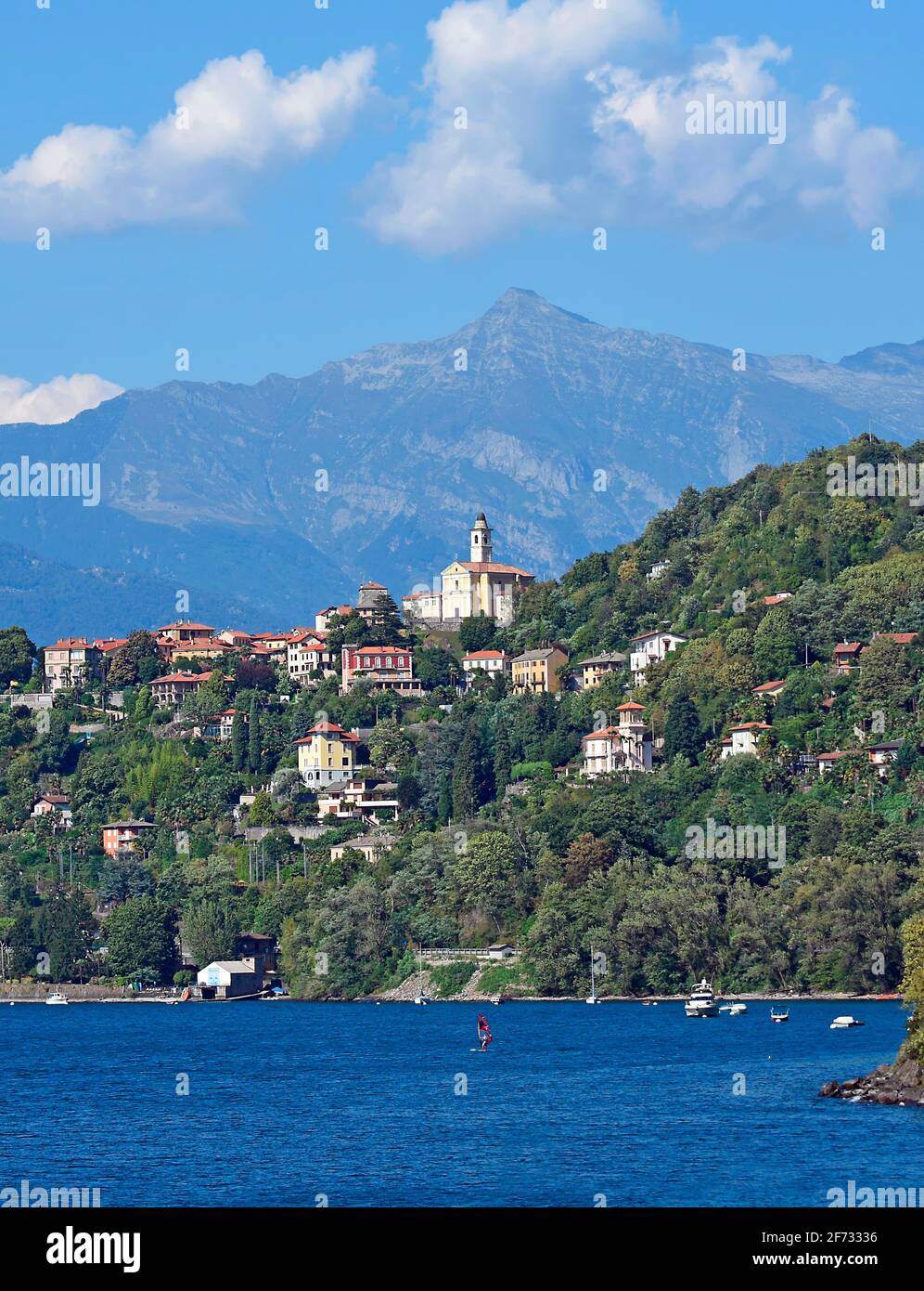 The town Pino sulla Sponda del