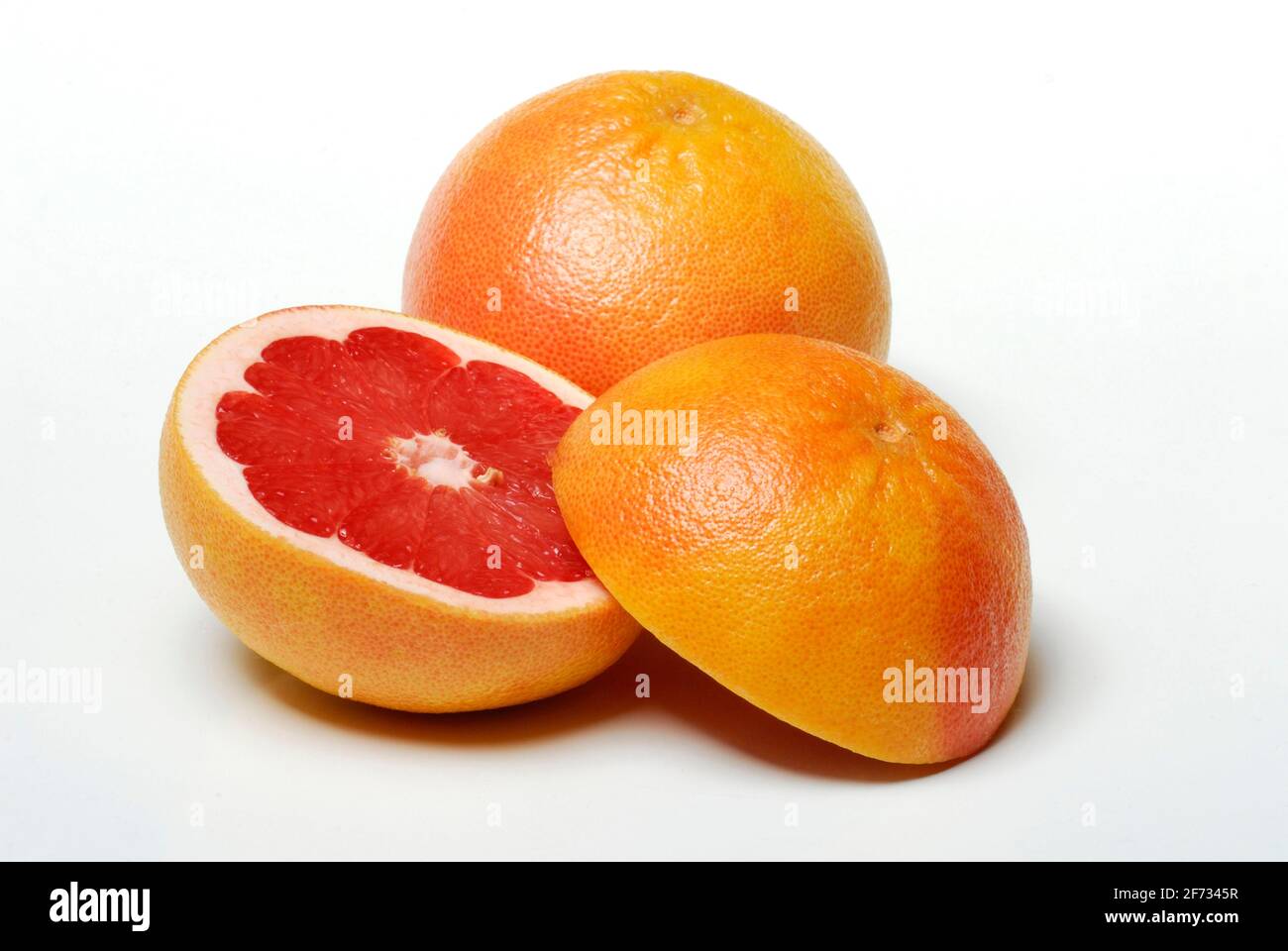 Grapefruit ( Citrus maxima, Citrus x paradisi) Stock Photo