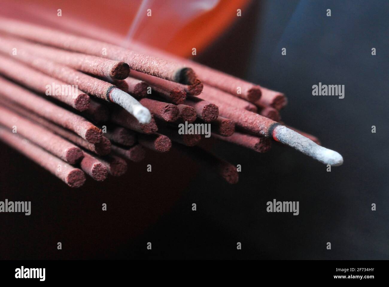 Incense sticks, aromatherapy, fragrance Stock Photo Alamy