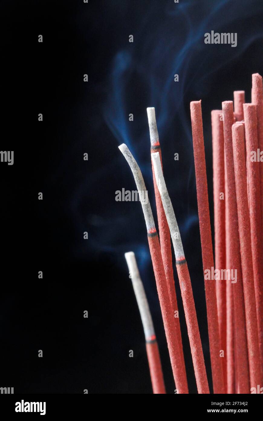 Incense sticks, aromatherapy, fragrance Stock Photo