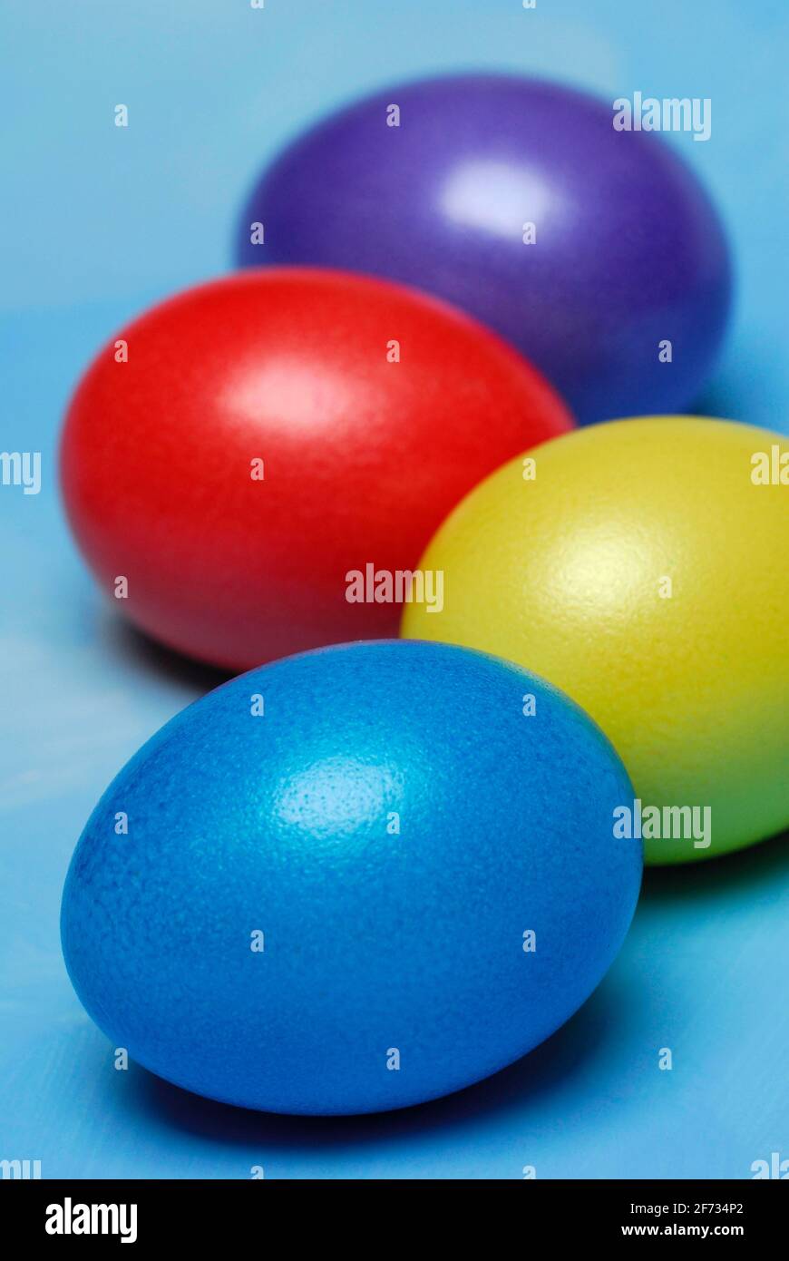 Easter eggs, easter egg, egg, eggs, easter, easter, chicken eggs, tradition, traditional, dyed, painted Stock Photo