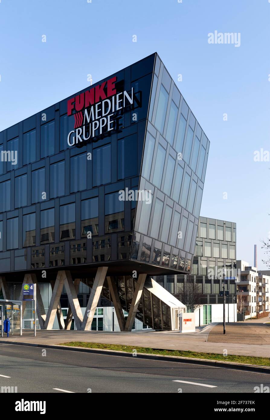 Editorial and Publishing House of the Funke Media Group, Essen, Ruhr Area, North Rhine-Westphalia, Germany Stock Photo