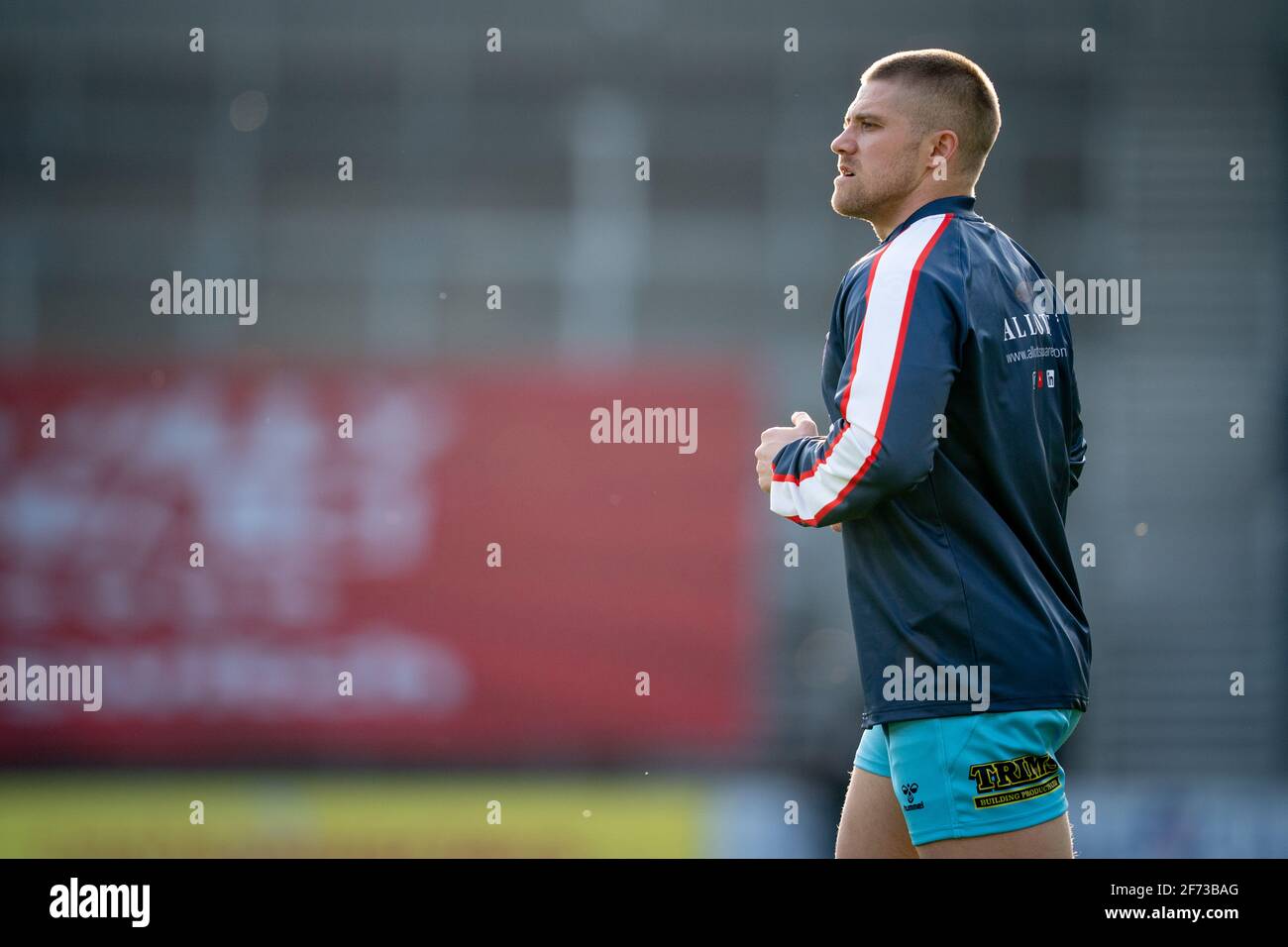 Wigan Warriors vs Wakefield Trinity Wakefield Trinity's Ryan Hampshire