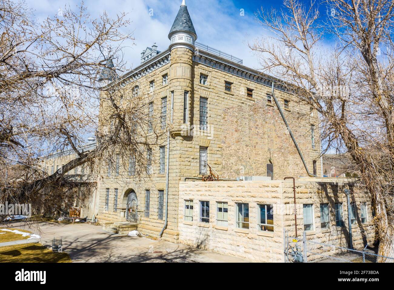 Wyoming penitentiary prison jail hires stock photography and images