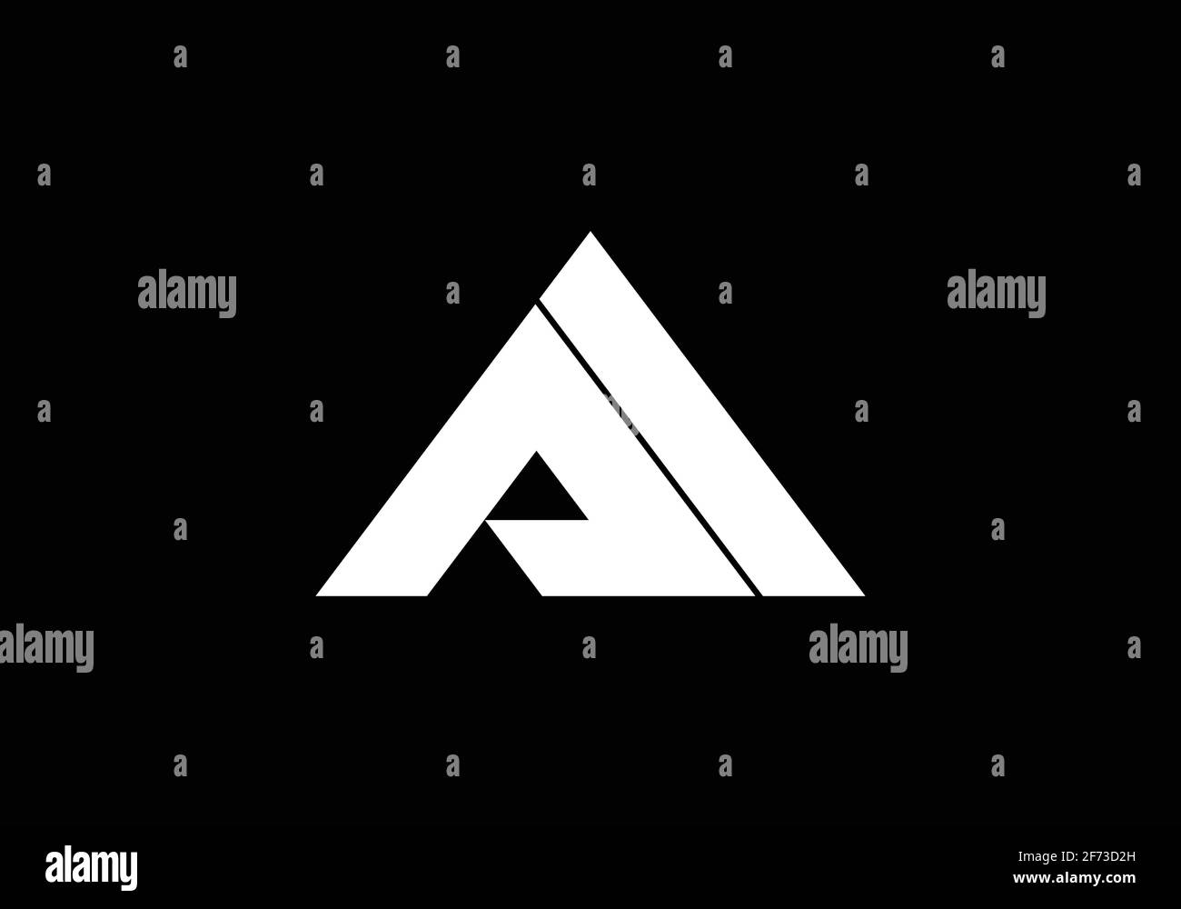 Letter A P Logo Design Vector Template. AP Letter Logo Design Stock