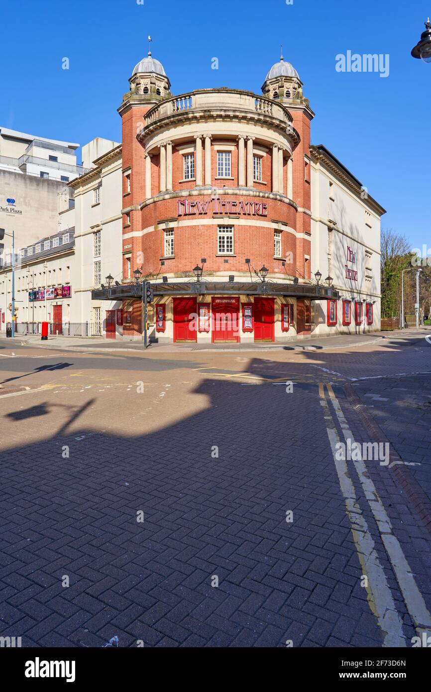 New Theatre, Cardiff, Wales Stock Photo Alamy