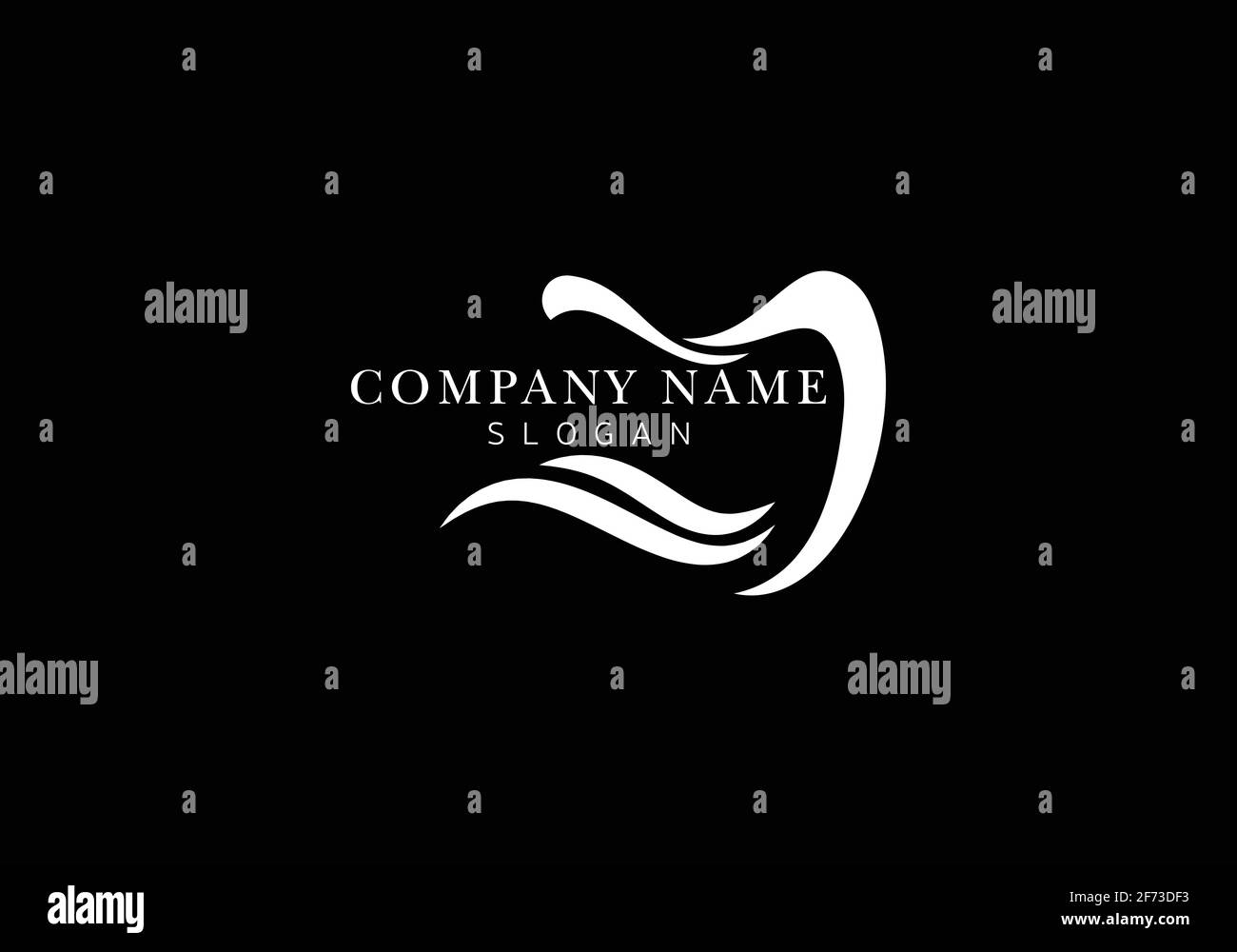 Dental logo vector Template illustrator icon design Stock Vector