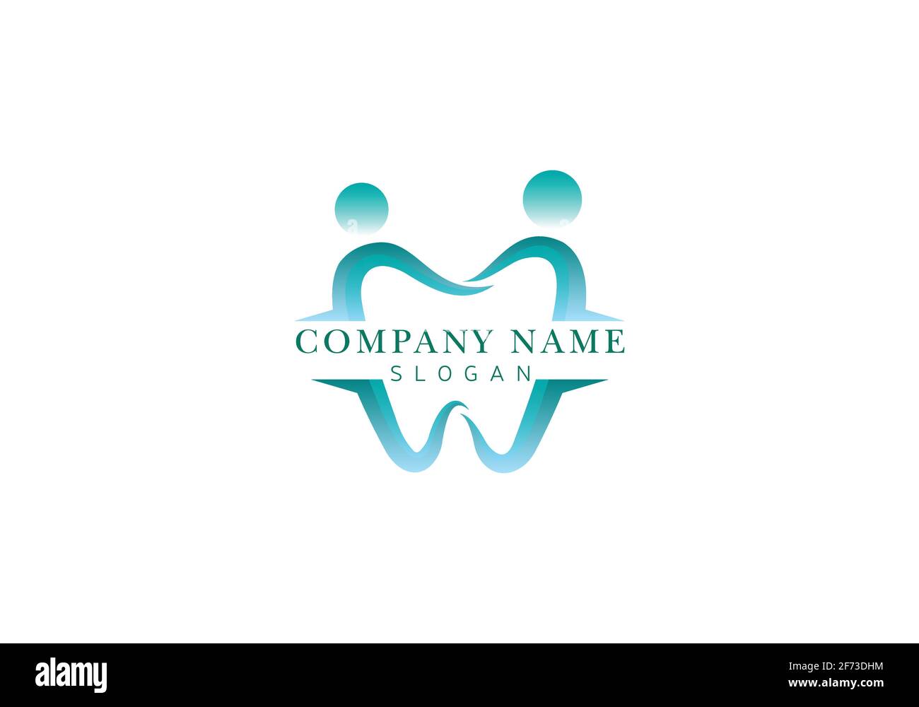 Dental logo vector Template illustrator icon design Stock Vector