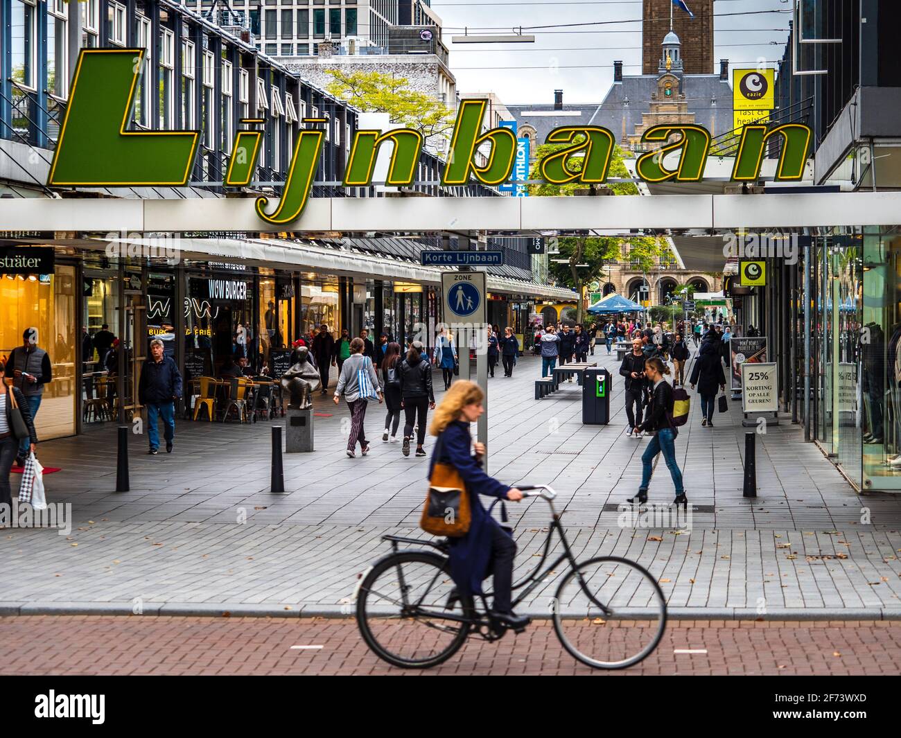 Lijnbaan Street Rotterdam High Resolution Stock Photography and Images -  Alamy