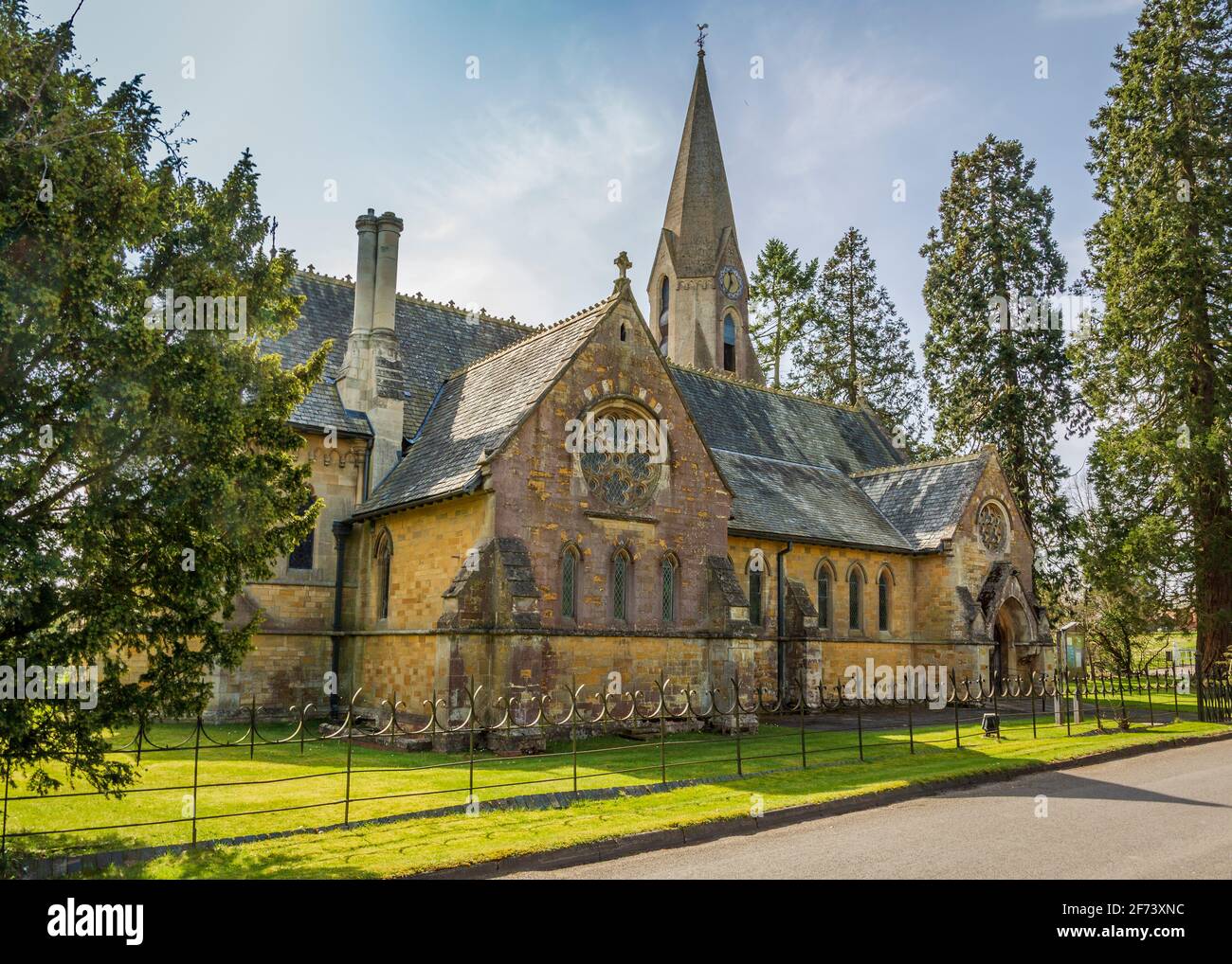 St. Mary The Virgin Church in the village of Ullenhall, Warwickshire