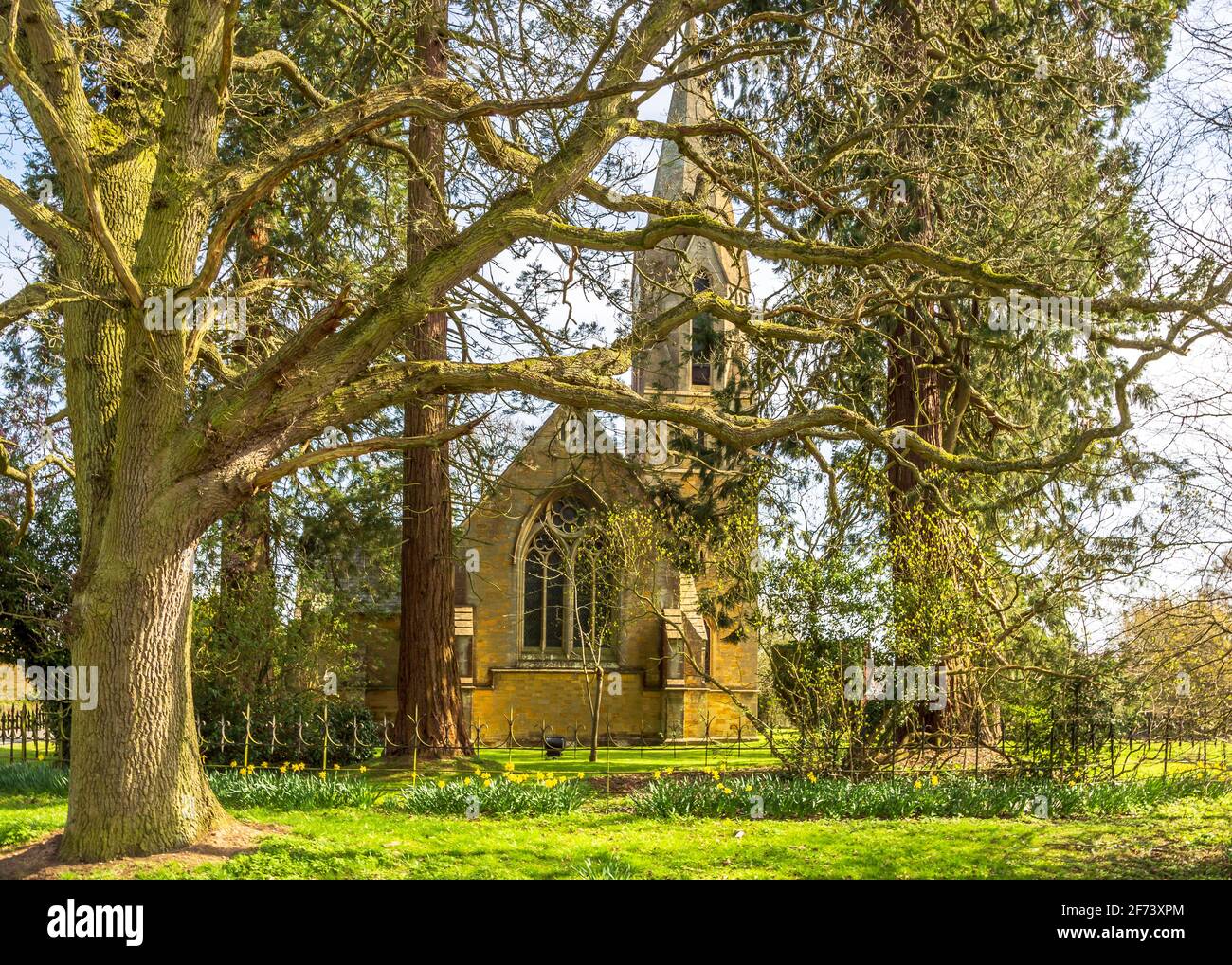 St. Mary The Virgin Church in the village of Ullenhall, Warwickshire