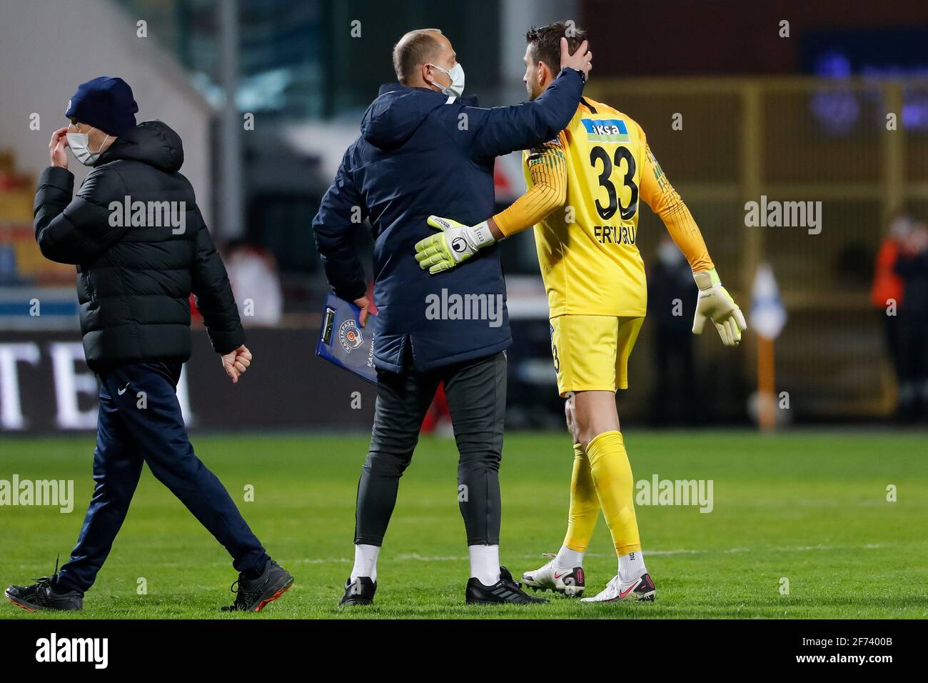 Istanbul Turkey April 4 Ertugrul Taskoran Of Kasimpasa During The Super Lig Match Between Kasimpasa And