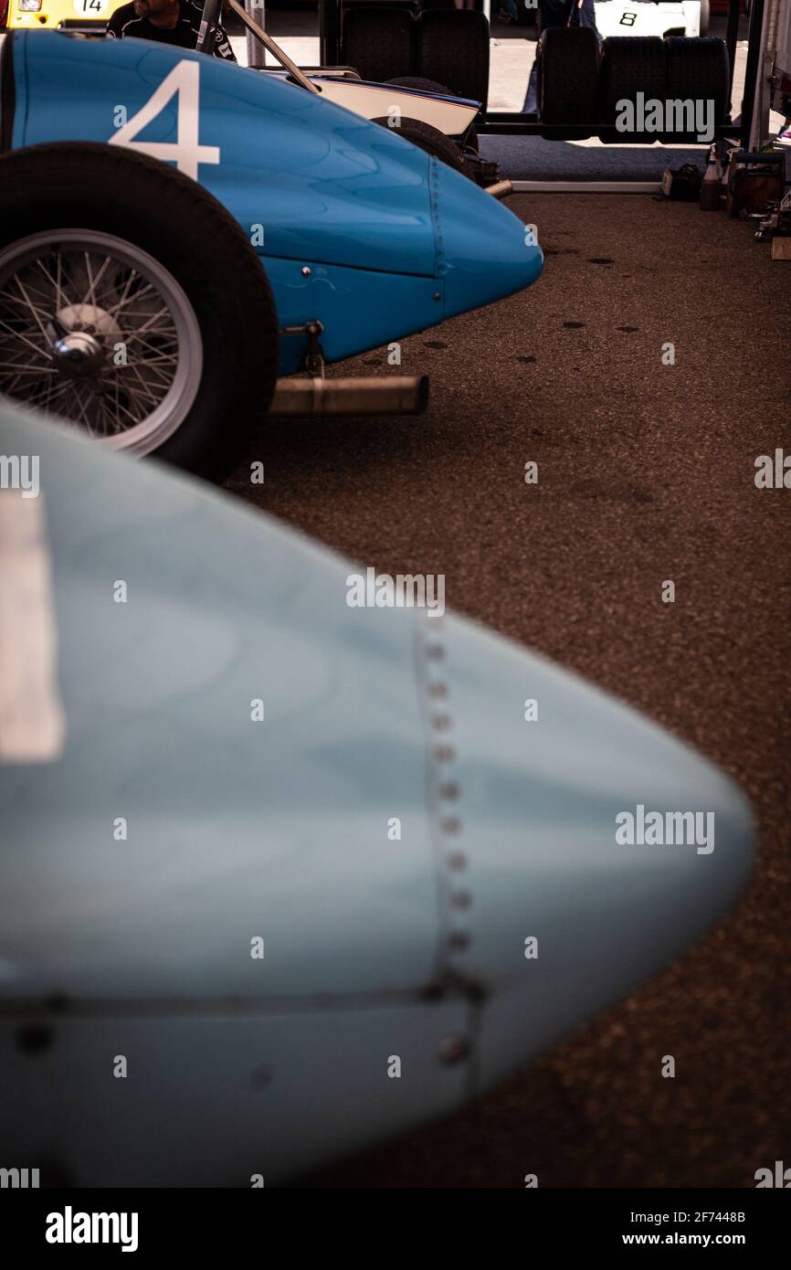 Pierre Levegh Talbot Lago T26C race car at MontTremblant race track