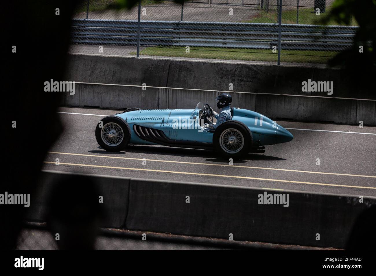 Pierre Levegh Talbot Lago T26C race car at MontTremblant race track