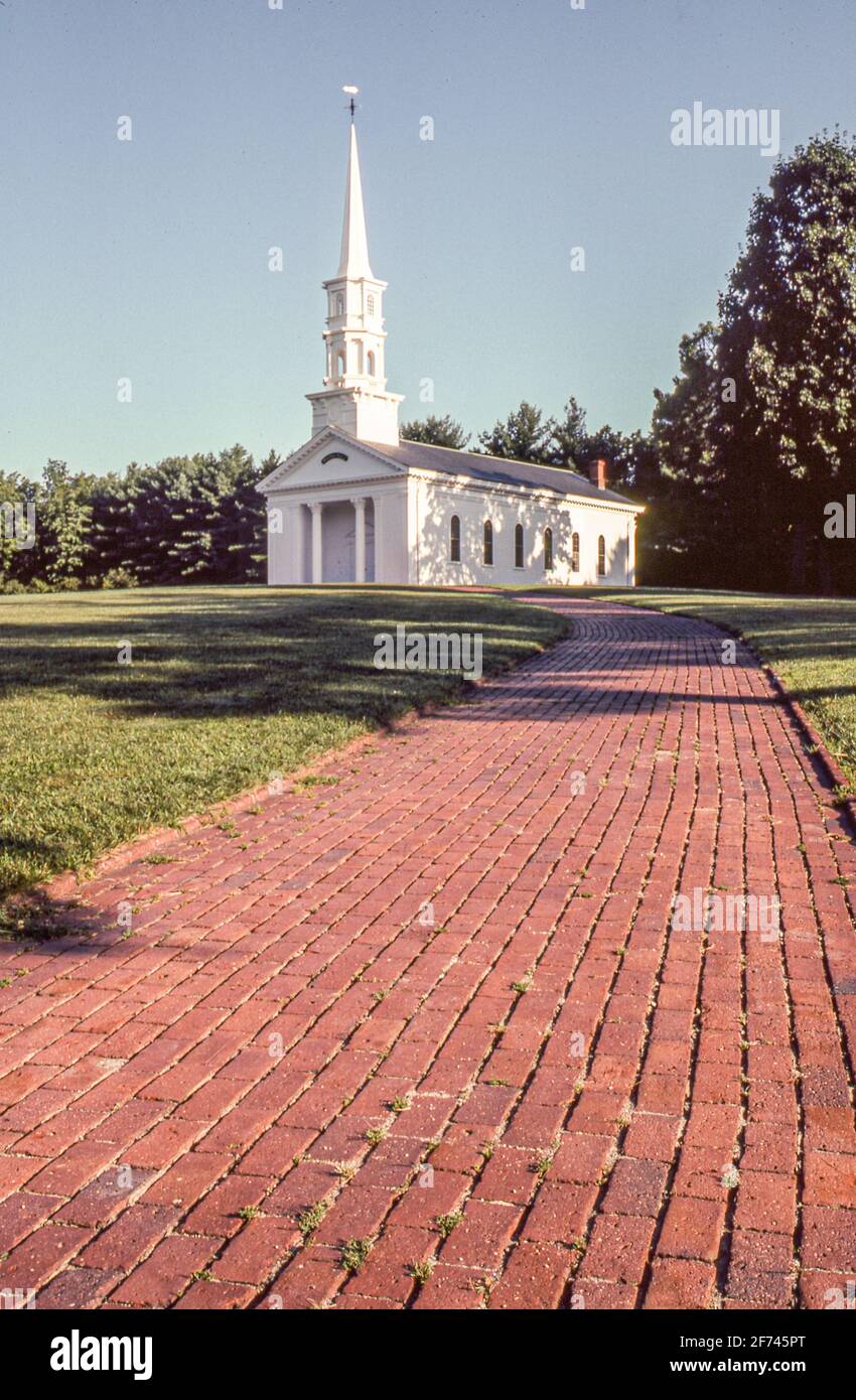 Martha Mary Chapel in Sudbury, Massachusetts Stock Photo