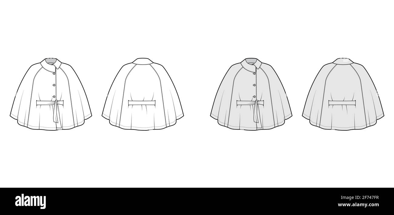 Cape Drawing - How To Draw A Cape Step By Step