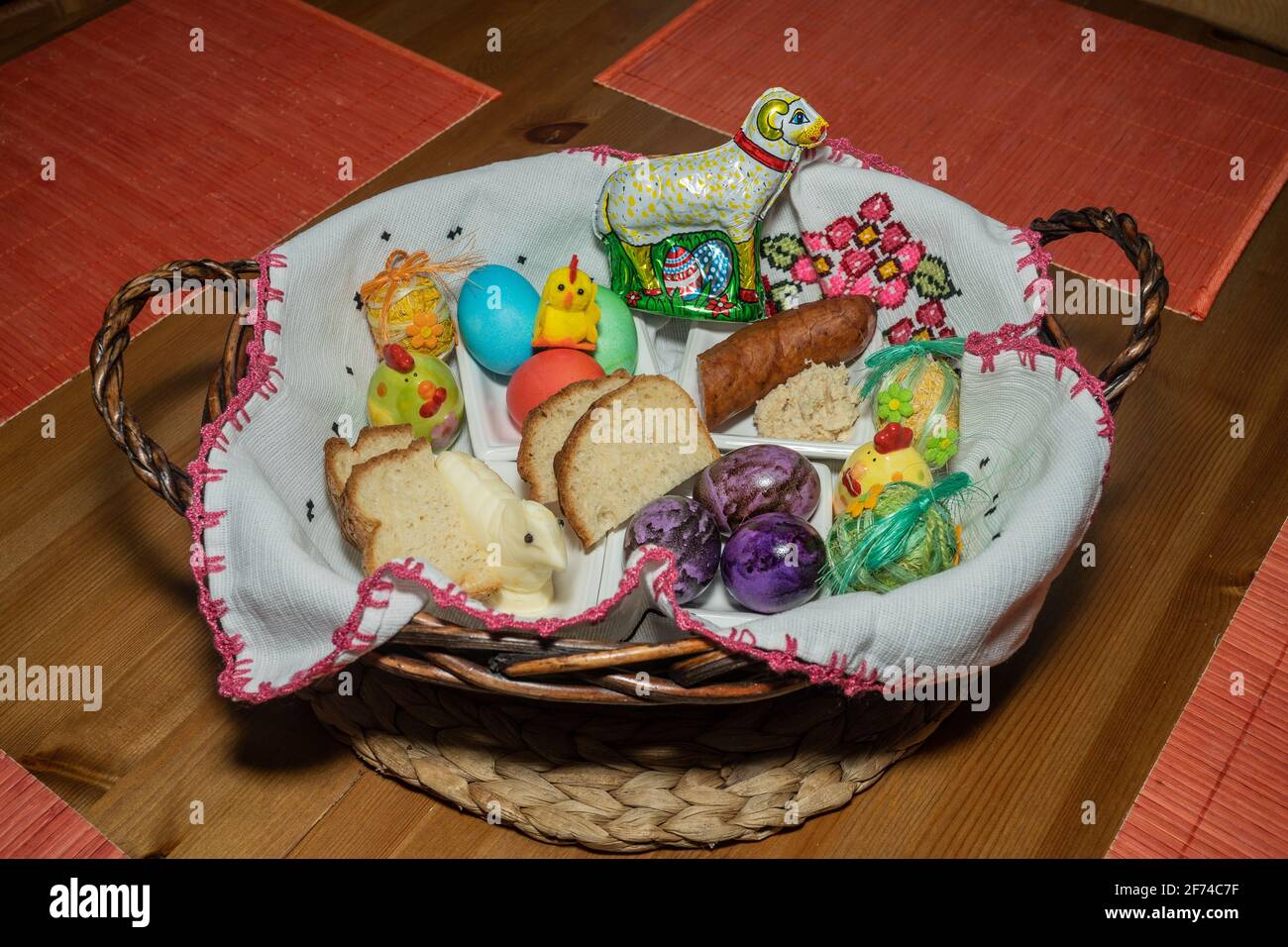 The blessing of the Easter baskets, is one of the most enduring and