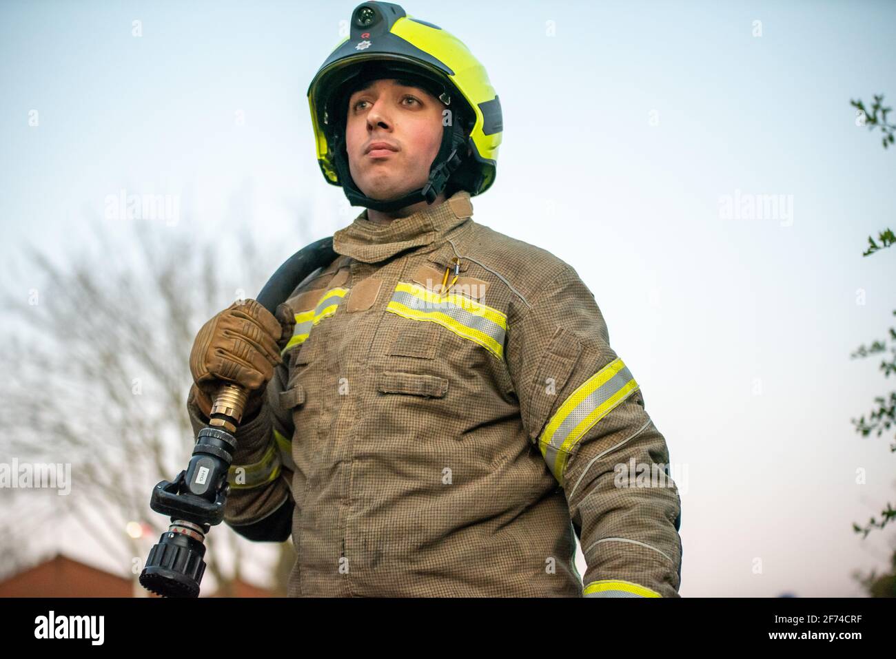 Firefighter uniform uk High Resolution Stock Photography and Images - Alamy