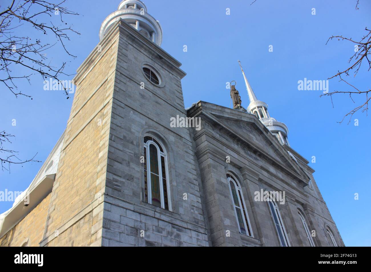 Church of SainteRosedeLima Stock Photo Alamy
