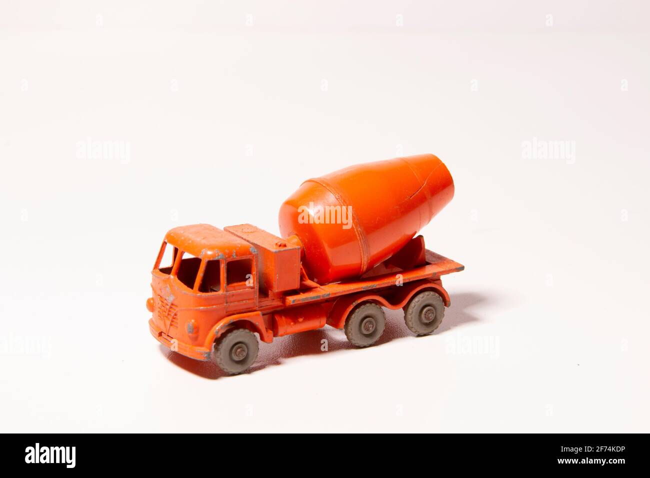 Matchbox Cement Mixer Stock Photo