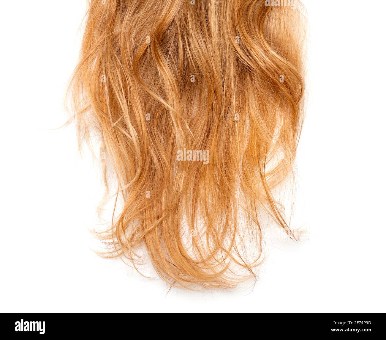 Curly dirty blonde hair hi-res stock photography and images - Alamy