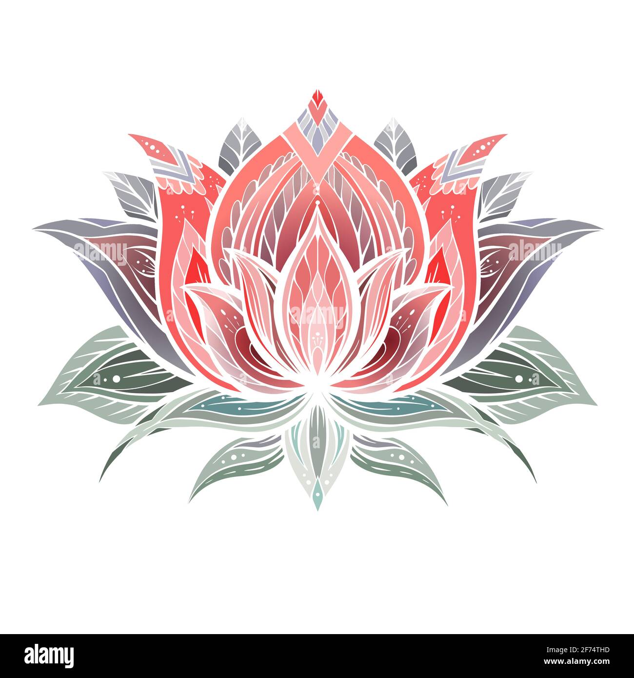Lotus Flower Tattoo High Resolution Stock Photography And Images Alamy