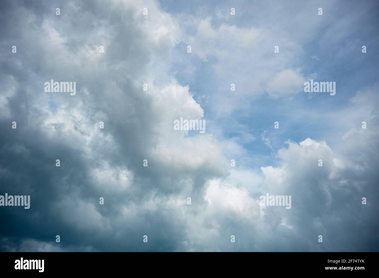 Blue sky with cloud Stock Photo