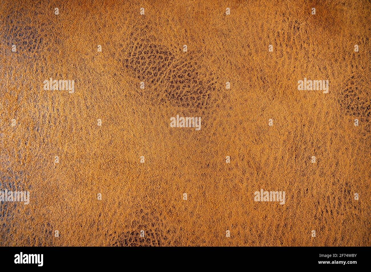 Brown leather background Stock Photo
