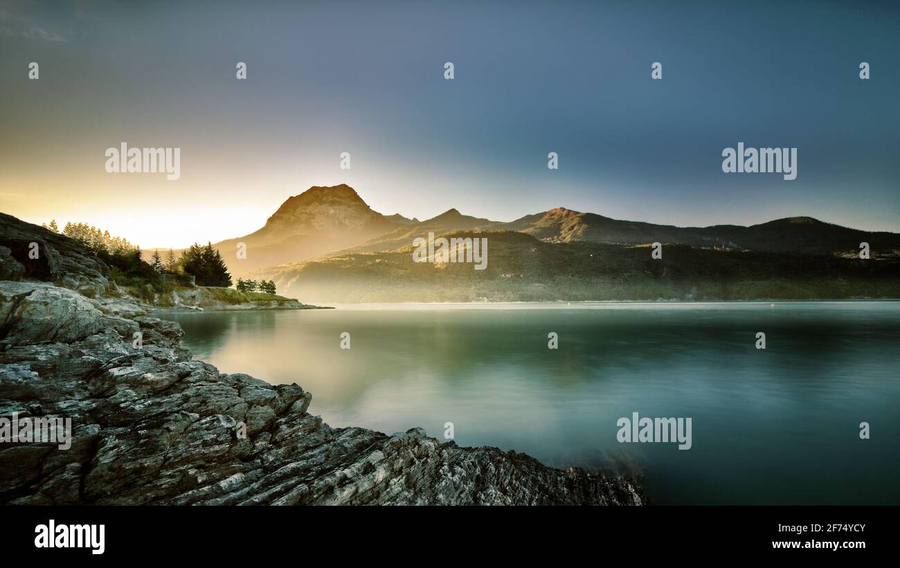 Quiet mountain hi-res stock photography and images - Alamy