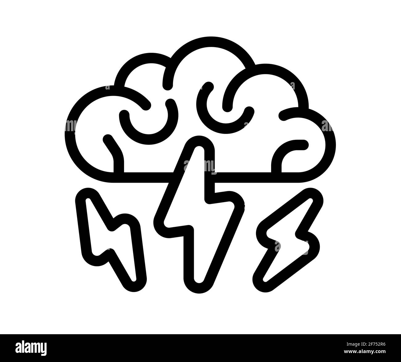 thinking brainstorm reasoning single isolated icon with outline style ...