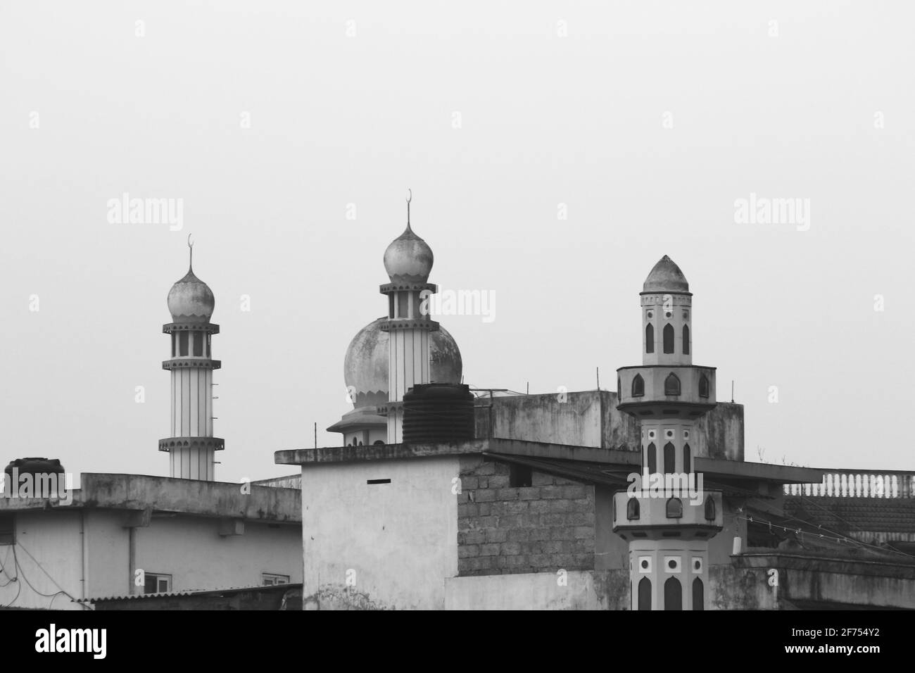 masjid minarets Stock Photo