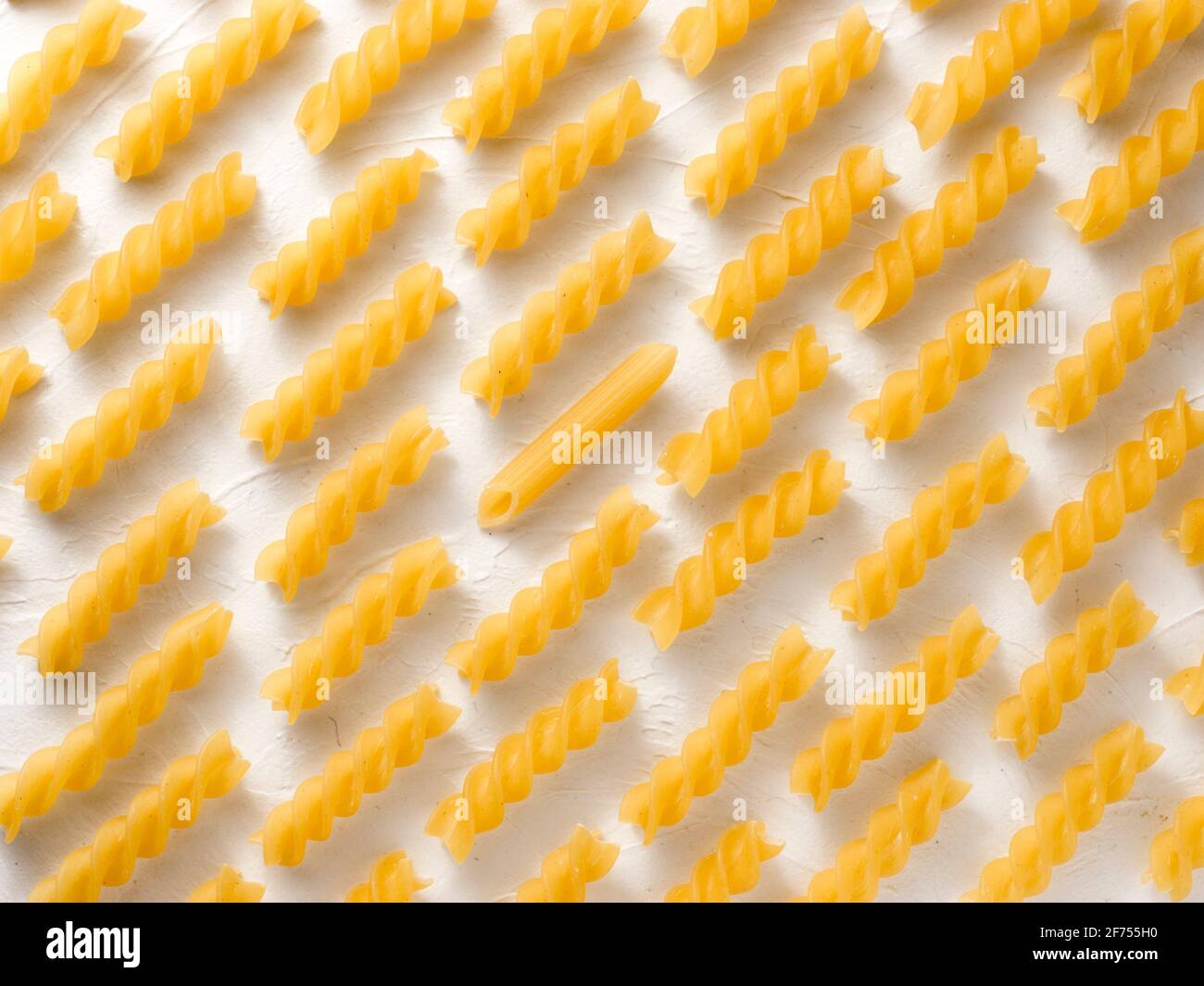 Different thinking concept. Leadership, uniqueness, independence