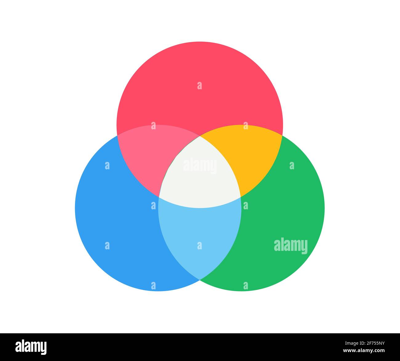 color combination theory single isolated icon with flat style vector ...