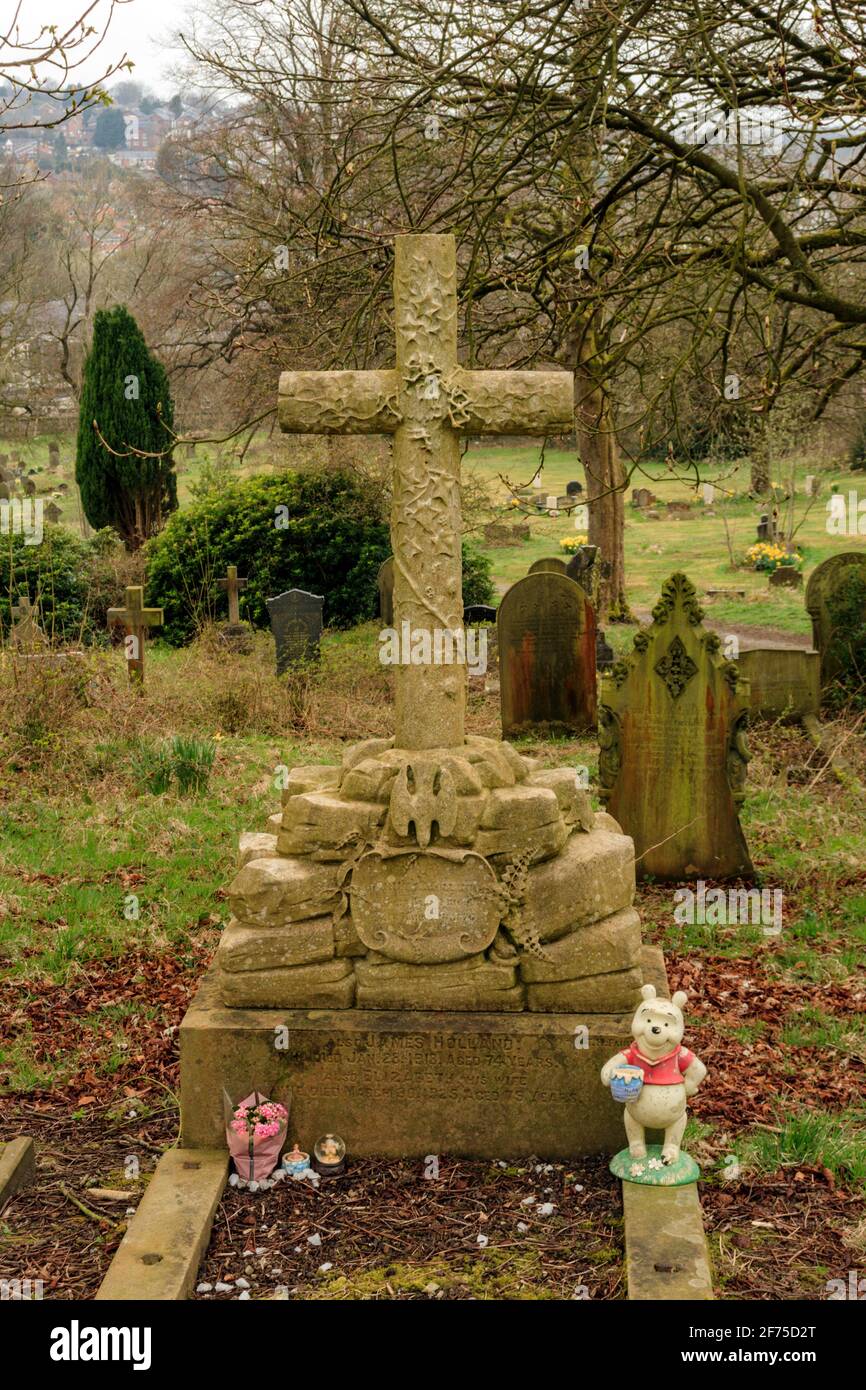 The grave of Emily Holland at Blackburn Cemetery Stock Photo Alamy