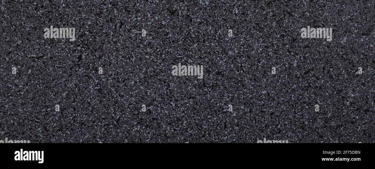 grey, black and white granite texture, granite surface and background, panoramic image Stock Photo