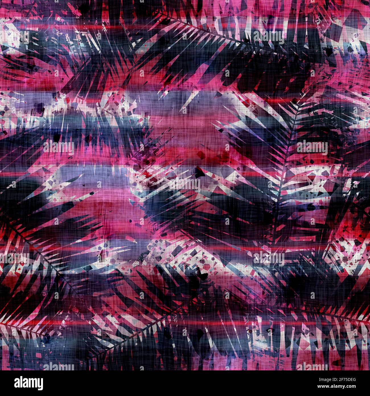 Fancy ornate fuchsia stripe seamless pattern for print Stock Photo - Alamy